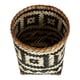 thumbnail image 1 of Bote de basura bohemio, diseño de tejido único y hermoso, bote de basura tejido de bambú decorativo para dormitorio, baño, oficina en casa, bote de basura versátil tejido a mano con material engrosado, 1 of 5