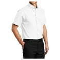 thumbnail image 4 of Yellow Rooster Men's Short Sleeve Easy Care Shirt White/Light Stone XS, 4 of 6