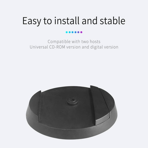 Base de Soporte vertical de plástico ABS con tornillo para PS5 edición digital y versión de CUTICAT