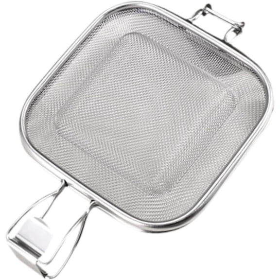 Sandwich Grill Net Roasting Pan Stainless Steel Sandwich Cooling Rack Baking Tool Roasting Net for Picnic Camping Vegetables