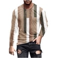 thumbnail image 3 of PIWHJQK Men Long Sleeve Athletic Shirts Undershirts Men Casual Print Sport Athletic Long Sleeve Crew Neck T Shirt Casual Shirts, 3 of 6