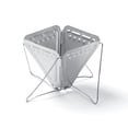 thumbnail image 1 of Permanent Filter Outdoor Camping Portable Stainless Steel Folding Funnel Filter For Manual Maker silver1pc 17*10*8.5cm, 1 of 5