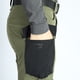 thumbnail image 5 of Pantalones cargo de longitud completa para hombre, casuales, de color sólido, con bolsillos y cintura elástica, de nailon., 5 of 8