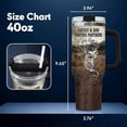 thumbnail image 5 of Hunting Gifts for Men from Daughter Son, Father Son Hunting Tumbler 40oz with Handle and Straw, Unique Hunter Partner for Life Coffee Cup, Deer Birthday Present for Husband & Grandfather, 5 of 8