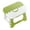 Green, variant on OIUR Plastic Folding Stool with Handle Portable Lightweight Heavy Duty Outdoor Camping Hunting Picnic Fishing Mini Collapsible Step Stool Chair Seat
