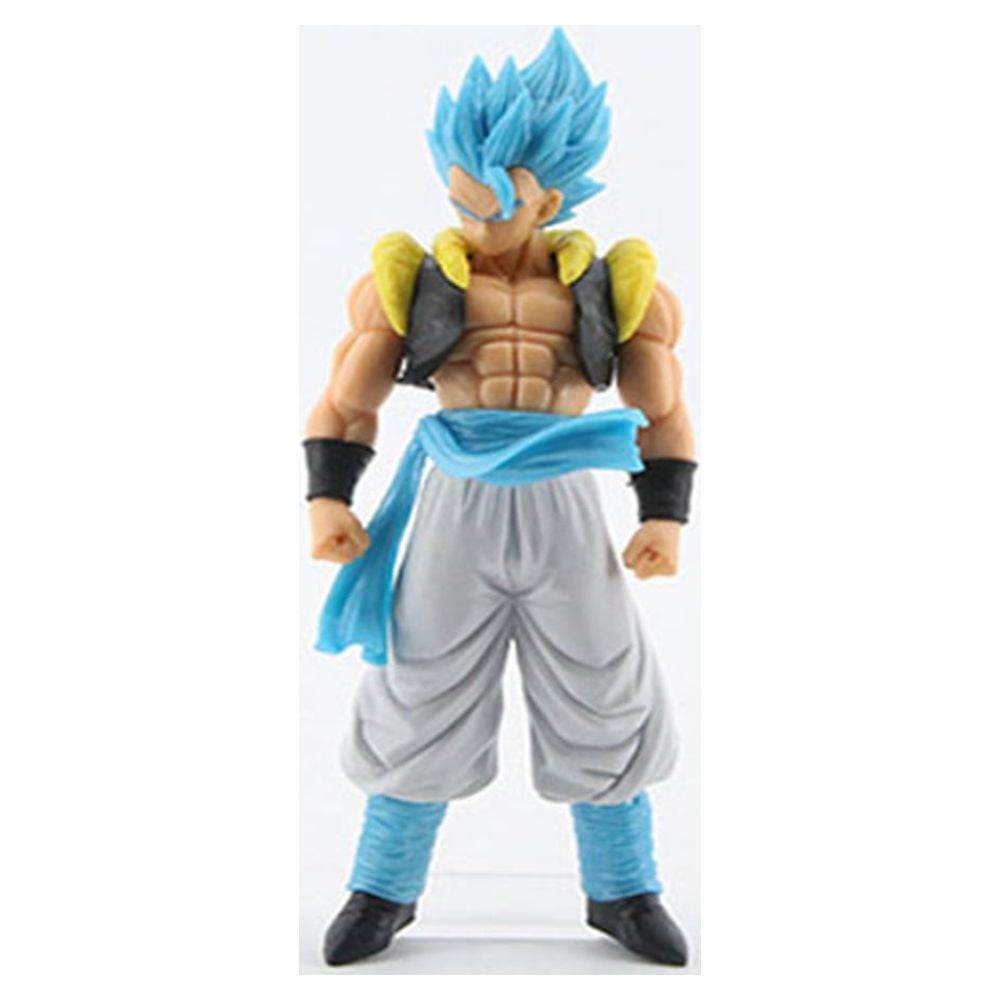 Goku Blue Dragon Ball Z Boneco Collection Grande 26cm Caixa