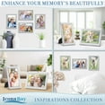 thumbnail image 5 of Icona Bay 4x6 Silver Picture Frame, Shabby-chic Style, 1 Pack, Inspirations Collection (US Company), 5 of 8