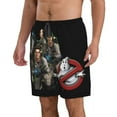 thumbnail image 2 of Ghostbusters Movie Men's Beach Shorts Swim Trunks Casual Quick Dry Board Shorts Swimwear with Mesh Lined and Pockets, 2 of 8