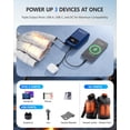 thumbnail image 3 of Paquete de baterías ColdBye PD de 30 W, 2000 mAh, para chaleco térmico de 7,4 V, 3 of 8