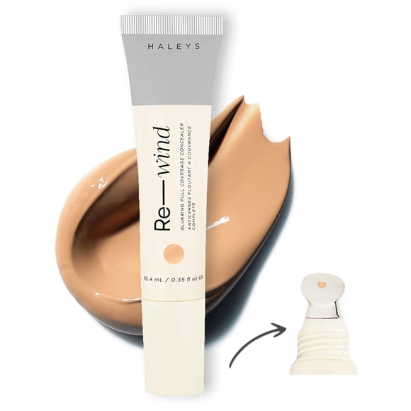 HALEYS Rebobinar Difuminar total Corrector (Medio - Frío) Iluminar Reduce el enrojecimiento, ojeras y líneas finas No se apelmaza Duración prolongada Nutre Ligero Acabado suave y mate Vegano y cruel