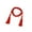 Red, variant on HCTSHG Women's Tassel Braided Belts Skinny Woven Waist Belts for Skirt Dress 
