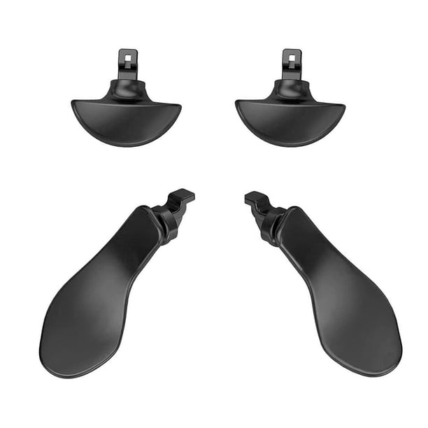 4 piezas de accesorios de lengüeta trasera de reemplazo de metal para el controlador PS5 Elite (negro) Hugtrwg Nuevos Originales
