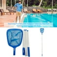 thumbnail image 4 of Detachable Swimming Pool Sweeping Net Telescopic Rod Pool Skimmer Fish Pond Cleaning Filter Mesh Surface Pool Pond Clean Tool (Style A), 4 of 7