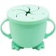 thumbnail image 1 of Snack Cup, Child Silicone Cup Snack Cup, Child Learning Feeding Food Bowl, Cup with Handle Silicone Snack Vajilla Recipiente de Almacenamiento Plato para niños Vajilla Repelente de Suciedad, Unisex Xemadio LKX-1247, 1 of 9