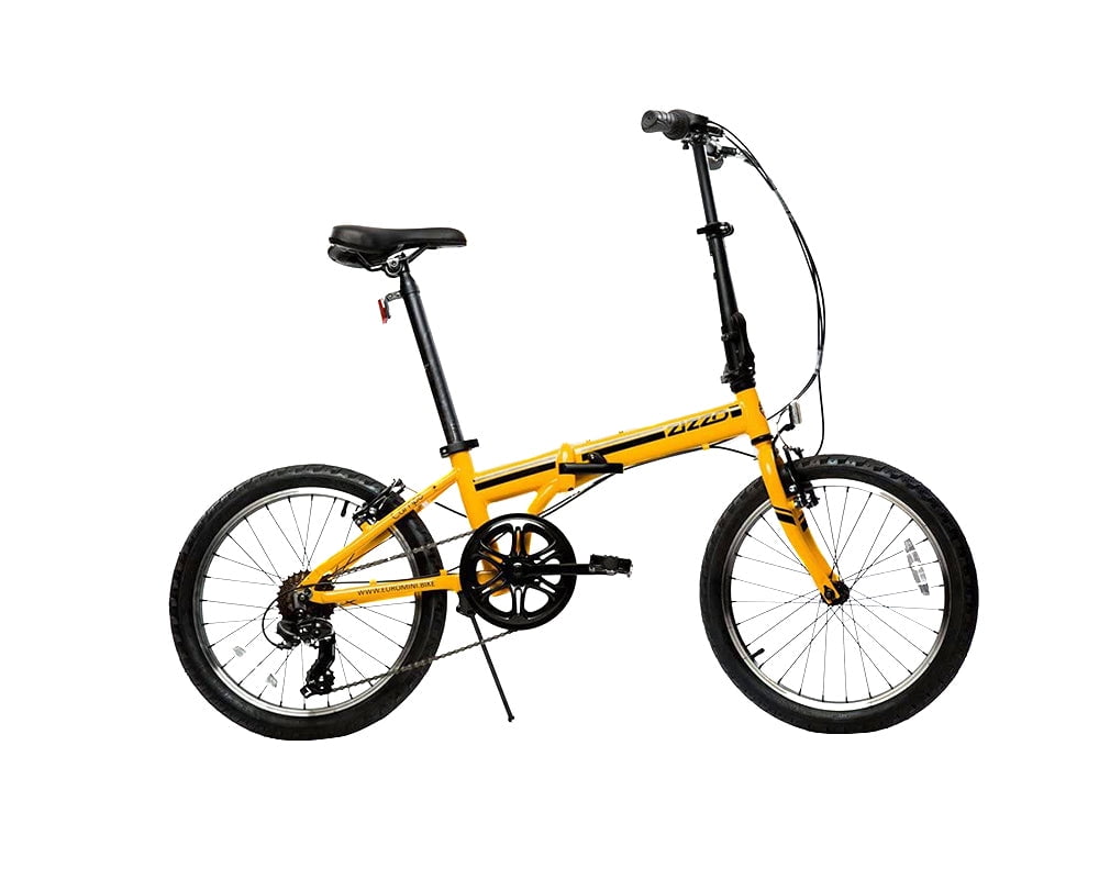 ZiZZO Adjustable handlebar Heavy Duty Folding Bike Black Walmart