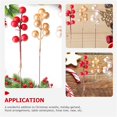 thumbnail image 4 of Artificial Berry Stem Picks Christmas Party Decoration Material Diy Accessory 20Set, 4 of 4