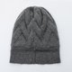 thumbnail image 2 of Gorros de invierno cálidos con forro polar para hombre y mujer, gorros unisex de punto con puños., 2 of 8
