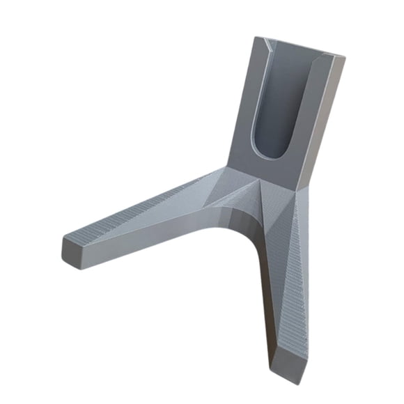 Pata de cabra para manivela de bicicleta, soporte plano para bicicleta de carretera, resistente, antideslizante, soporte para bicicleta que ahorra espacio Gris