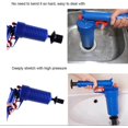 thumbnail image 4 of Toilet Plunger Clog Remover 4Head Snake Clog Remover Air Blaster Drain Cleaner Shower Plunger Set For Bath Sink, 4 of 5
