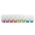 thumbnail image 2 of Gibson Home Karissa 8-Piece Glass Tumbler Set, Clear Drinking Glasses for Water, Juice & Beverages, 2 of 4