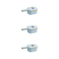 thumbnail image 2 of kurtrusly Multifunctional Potato Carrot Cucumber Slicer Simplify Kitchen Tasks PP Potato Slicer With Strainer light blue 3Set, 2 of 6