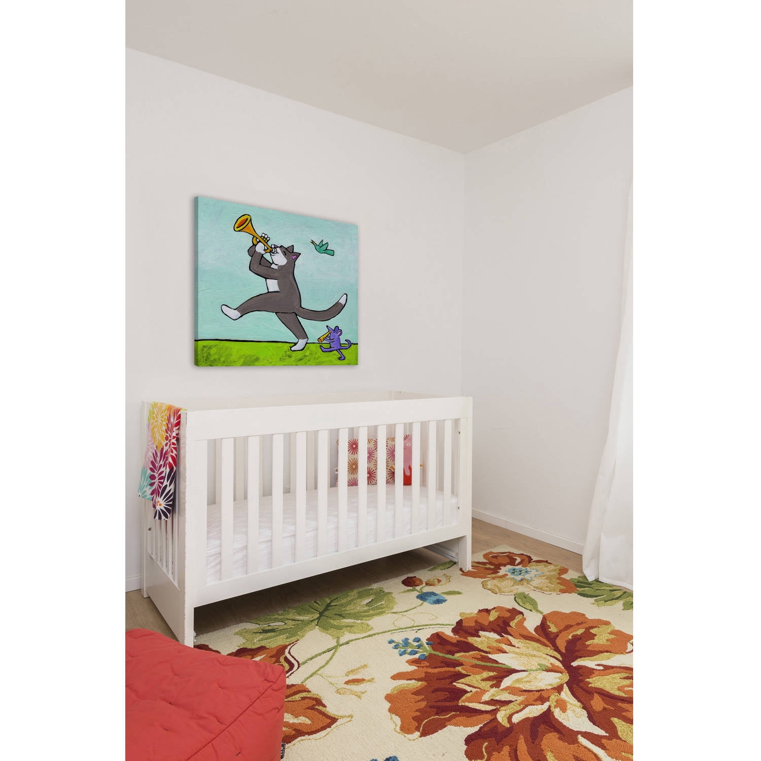 Marmont Hill "Leader of the Cat Pack" by Janet Nelson Painting Print on Wrapped Canvas
