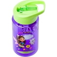 thumbnail image 4 of Silver Buffalo Gabby's Dollhouse Gabby Water Bottle Flip Straw, 16oz, 4 of 5