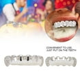 thumbnail image 4 of Gold   Teeth Teeth Set Teeth Kit Teeth Set Hip Hop Prop Teeth Accessory Decoration For Halloween Party Gift, 4 of 8
