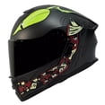 thumbnail image 1 of Casco Para Motociclista Sayto 2W Mate Monster Abatible Con Gafas Certificado Talla L, 1 of 3