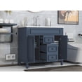 thumbnail image 3 of 36'' Bathroom Vanity Cabinet With Sink Top Set 2 Soft Closing Doors 2 Drawers MDF Board Resin Bathroom Vanities For Bathroom Garage Garden, 3 of 9