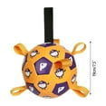 thumbnail image 3 of Huhudde Dog Toy Interactive Pet Football Toy with Dog Outdoor Training Soccer Pet Bite Chew Ball for Dog Accessories, 3 of 12