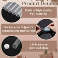 thumbnail image 4 of 20 Pack Clear Plastic Tube 12.9 Inch Long Round Tubes Empty Tube Container with Lid Transparent Storage Tubes Rigid Tube for Incense Sticks Seed Beads Bath Salt Candy Party Favors, 4 of 5