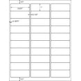 thumbnail image 2 of shiyou-White Sticker Labels, 30-UP 1" X 2-5/8" Shipping Address Labels (100 Sheets-3000 Labels) Adhesive FBA Labels Fragile Stickers, 2 of 4