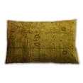 thumbnail image 1 of Ahgly Company Indoor Rectangular Mid-Century Modern Lumbar Throw Pillow, 13 inch by 19 inch, 1 of 5