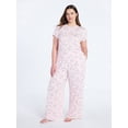 thumbnail image 2 of Joyspun Women’s Sleepwear Modal Pajama Long Pants, 30'' Inseam, Sizes S-3X, 2 of 5