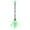 G, variant on LED Witch Broom Stick Colorful Tulle Net Witch Light Up Accessory Party Prop Glowing Wizard Broom for Halloween Party Dress Up Stage Performance Home Decor