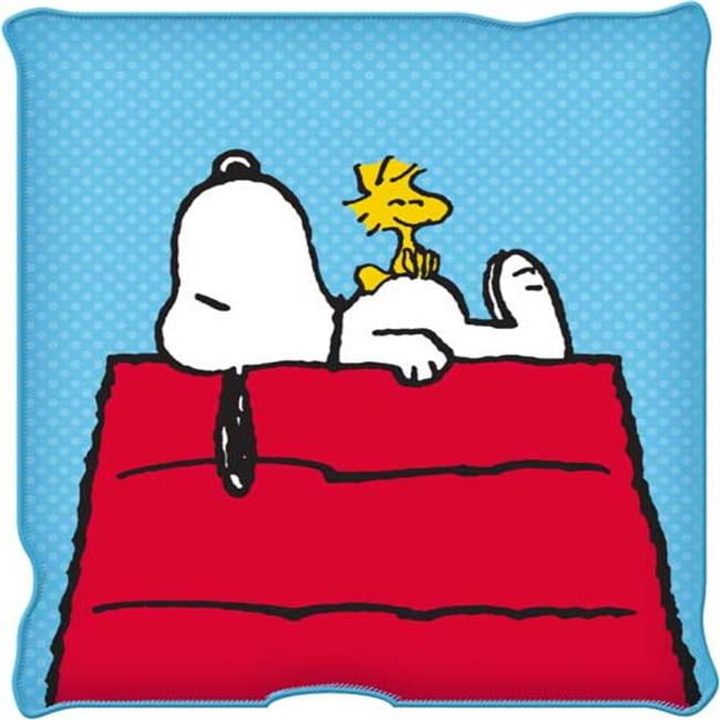 Silver Buffalo Peanuts Snoopy Woodstock 45 X 60 Inch Fleece Throw Blanket