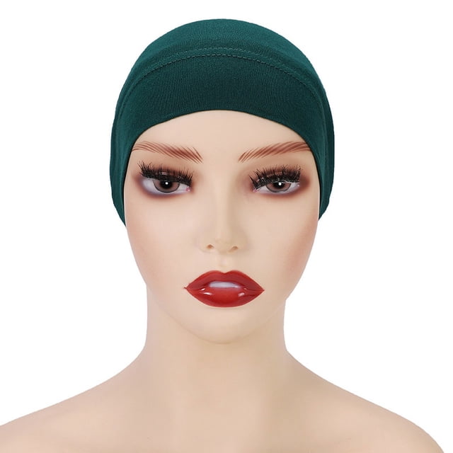 Gorra cilíndrica monocromática modal, gorra de base, gorra de cuello de mujer de algodón mercerizado de alta elasticidad