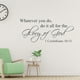 thumbnail image 2 of Pegatinas de pared adhesivas con frase y lema para dormitorio, sala de estar, decoración del hogar, 2 of 7