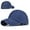 Navy Blue, variant on SPRING PARK Vintage Solid Color Anti UV Outdoor Sports Ponytail Hat Baseball Cap Men Women