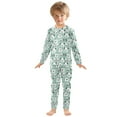 thumbnail image 3 of joogoo Cartoon Dogs Doodle-p1 Pajamas Set Long Sleeve Soft Cotton Sleepwear 2 Piece 18M, 3 of 7