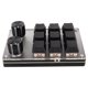 thumbnail image 3 of Interruptor rojo Macro teclado Plug and Play perillas ergonómicas personalizadas Mini teclado USB para PC de escritorio 9 teclas 2 perillas, 3 of 14