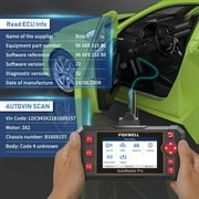 Foxwell NT604 Elite OBD2 Scanner Automotive Diagnostic Tool Car Four System Scanner Vehicle Code Reader for Engine Transmission ABS Airbag SRS Car Scanner Automotive Scanner Full OBDII Functions