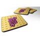 thumbnail image 1 of ""Los tesoros de Caroline Uvas en tejido de cesta Posavasos decorativos 3.5 Multicolor"", 1 of 1