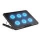thumbnail image 1 of Laptop Cooling Pad Laptop Cooler with 6 Quiet Fans 7 Height & Wind Speed Adjustable 2 USB Port & Phone Holder, 1 of 5
