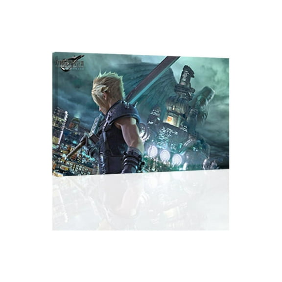 Final Fantasy VII remake - CANVAS OR PRINT WALL ART
