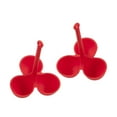 thumbnail image 3 of SHISUYAN 3 Pcs Three Grid Silicone Egg Holder Egg Poaching Boiling Cooker Pot Steam Rack for Stovetop Kitchen (Red), 3 of 8