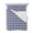Navy Blue, variant on Quilts Twin Size Bedding Set, Blue Plaid Lightweight Quilted Comforter, Modern Minimalist Geometric Gingham Checkered Soft Reversible Bedspread Coverlet with Pillow Covers for All Season, 68" x 86"