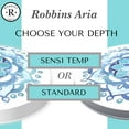 thumbnail image 2 of Juego de 4 fundas eléctricas Robbins Aria para estufa, diseño mandala azul, 2 of 6