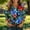 Multicolor12, variant on Danhjin Print Button Down Shirts for Women 3/4 Sleeve Loose Colorful Fashion Shirts Casual Going out Fall Summer Spring Tops